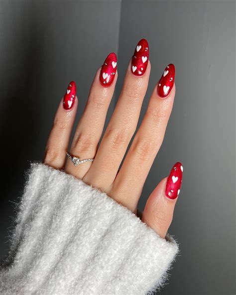 cute red nails ideas|simple red nail art designs.